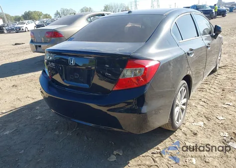 2012 Honda Civic Ex-L z USA, uszkodzony, nr VIN 19XFB2F92CE332975